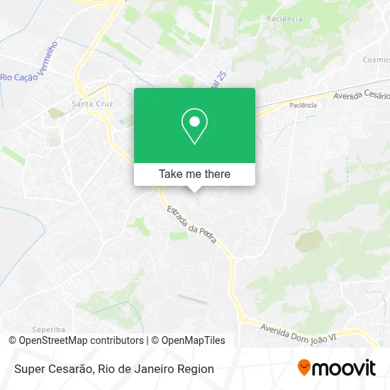 Super Cesarão map
