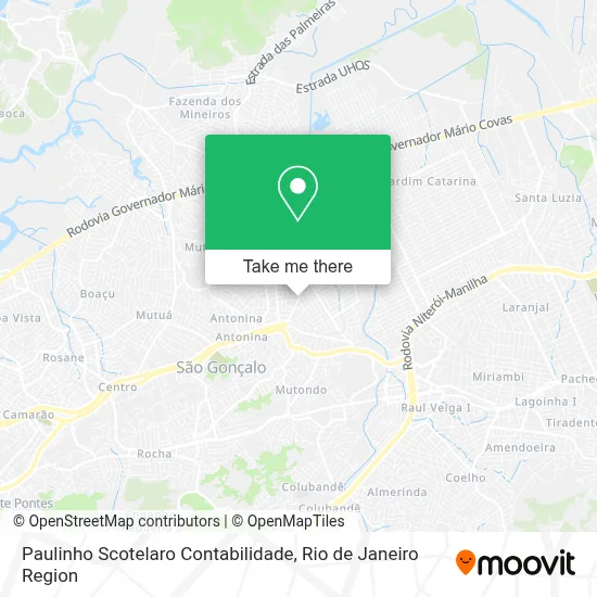 Paulinho Scotelaro Contabilidade map