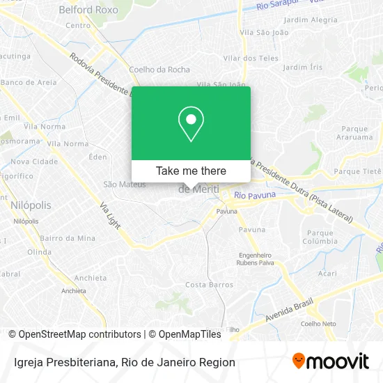 Igreja Presbiteriana map