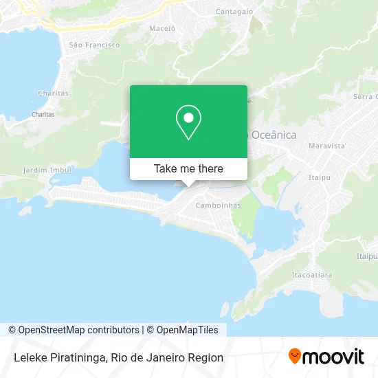 Leleke Piratininga map