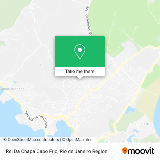 Rei Da Chapa Cabo Frio map