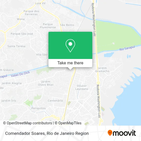 Comendador Soares map