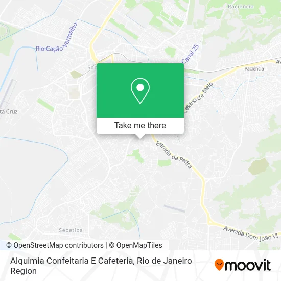 Alquimia Confeitaria E Cafeteria map