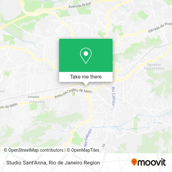 Studio Sant'Anna map