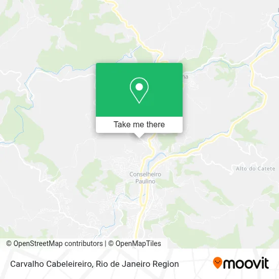 Carvalho Cabeleireiro map