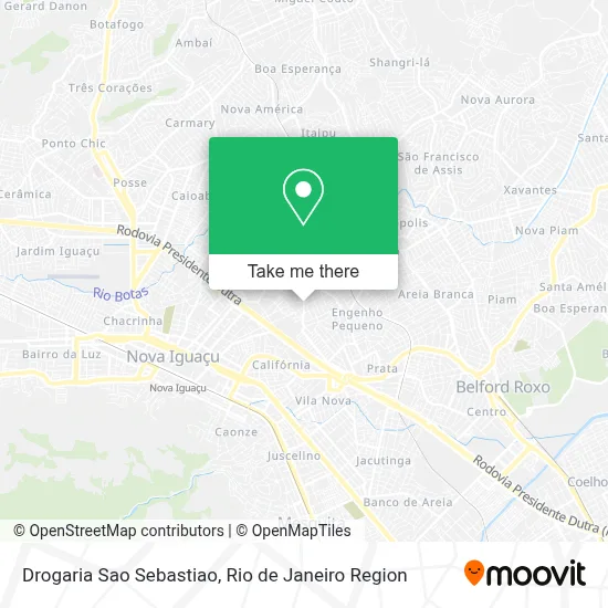 Drogaria Sao Sebastiao map