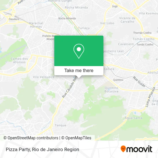 Pizza Party map