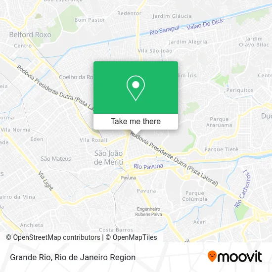 Grande Rio map