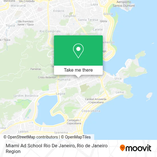 Miami Ad School Rio De Janeiro map