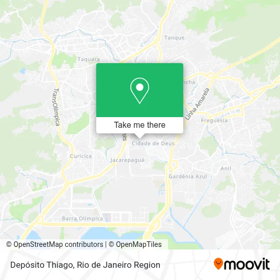 Depósito Thiago map