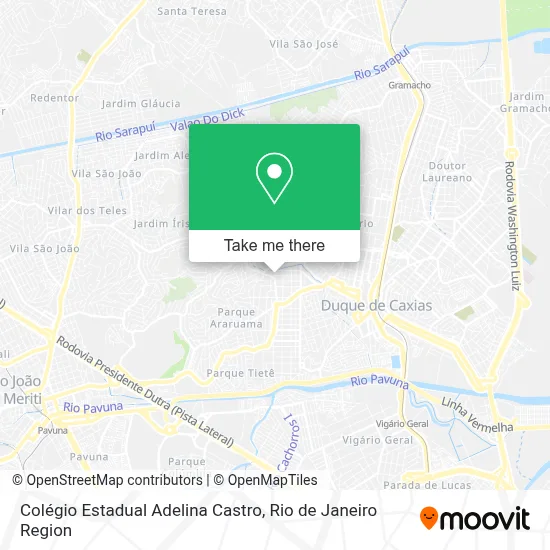 Colégio Estadual Adelina Castro map