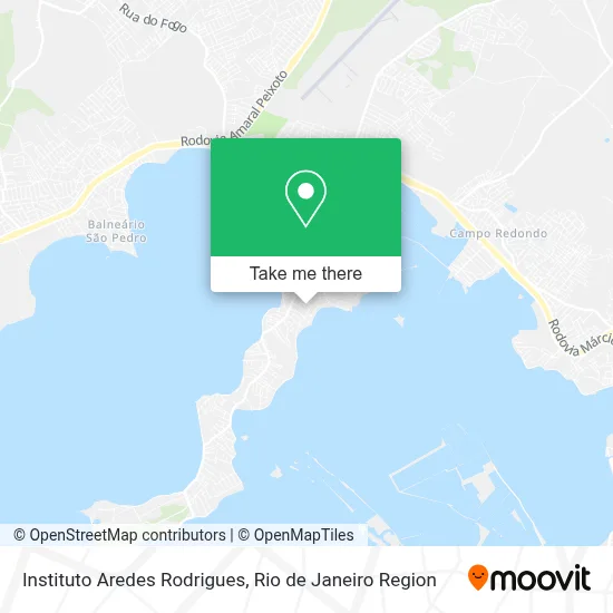 Instituto Aredes Rodrigues map