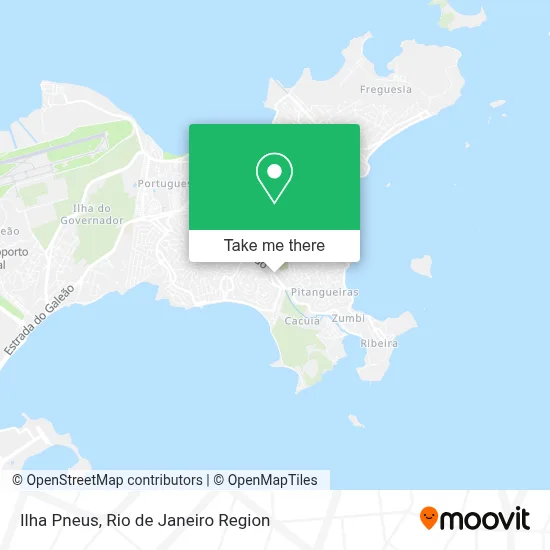 Ilha Pneus map