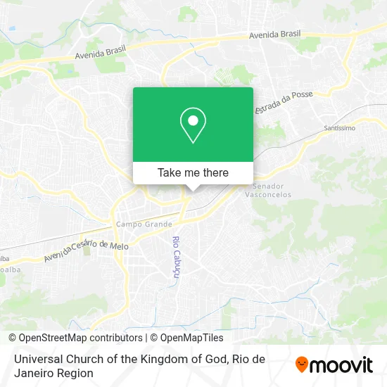 Igreja Universal Do Reino De Deus map