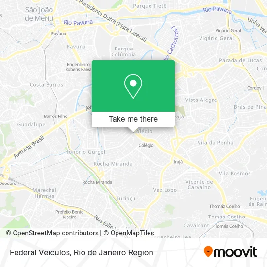 Federal Veiculos map
