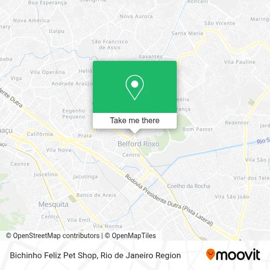 Bichinho Feliz Pet Shop map