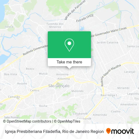 Igreja Presbiteriana Filadelfia map