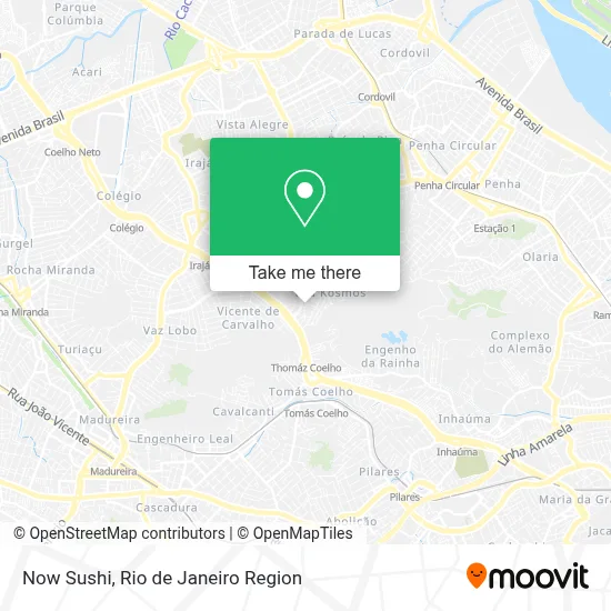 Now Sushi map