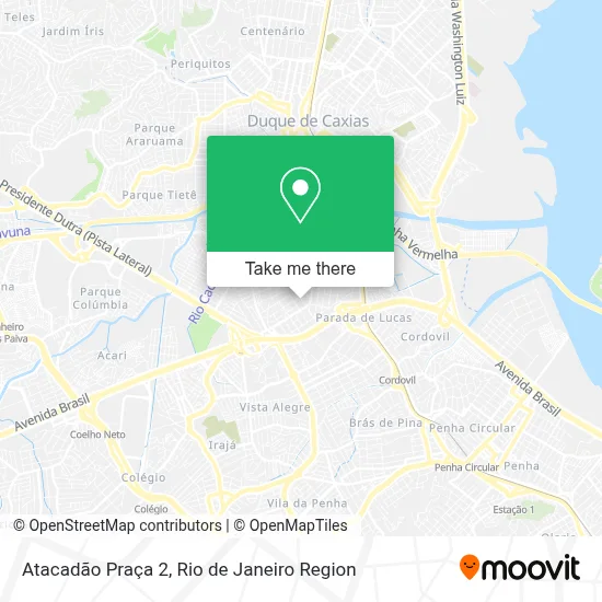 Atacadão Praça 2 map