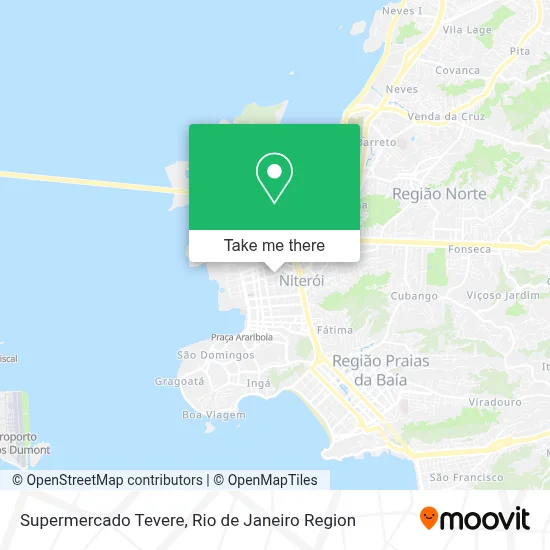 Supermercado Tevere map