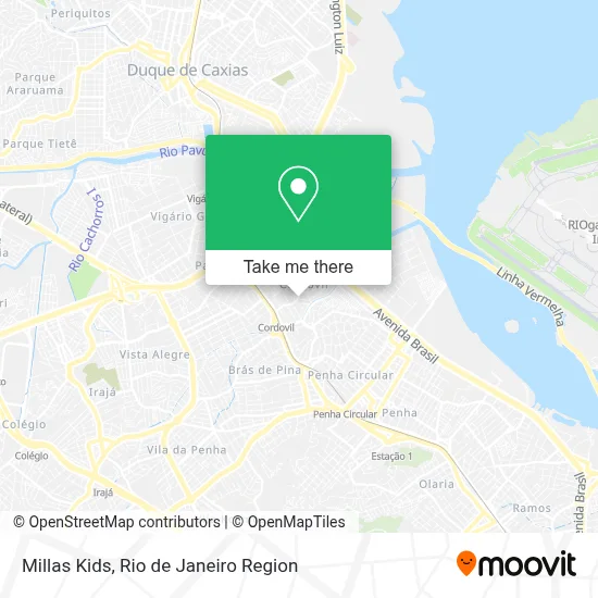 Millas Kids map