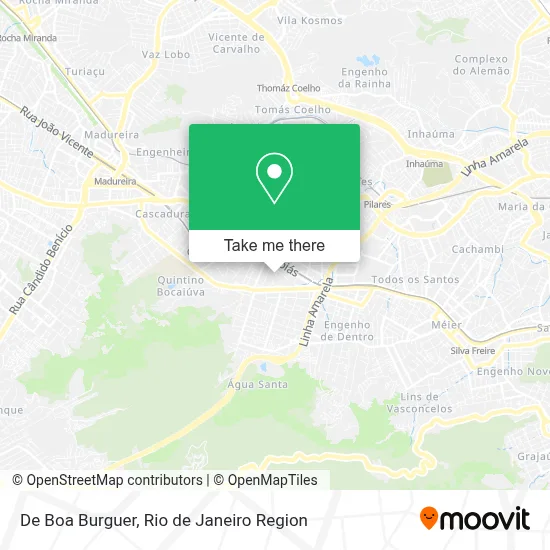 De Boa Burguer map