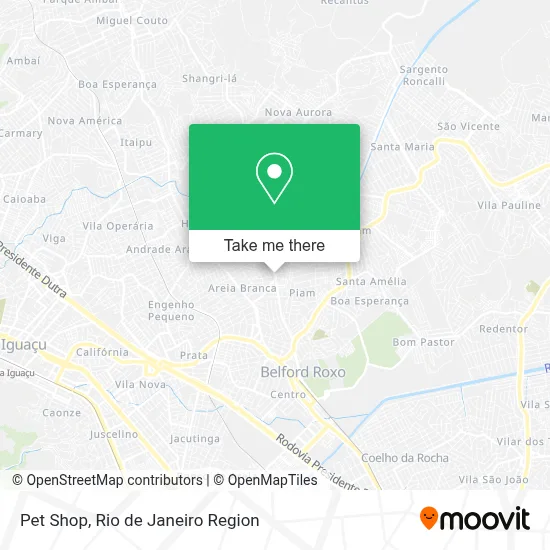 Pet Shop map