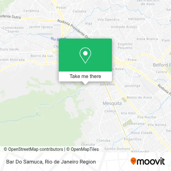 Bar Do Samuca map
