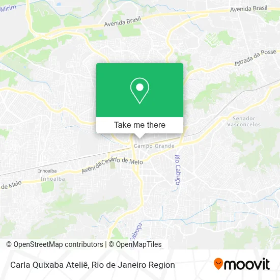 Carla Quixaba Ateliê map