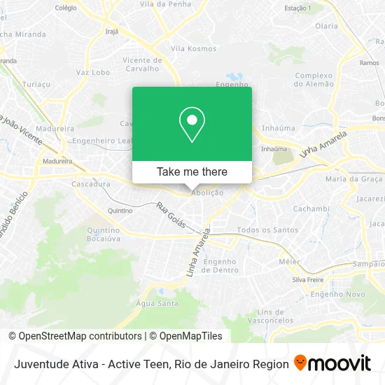 Juventude Ativa - Active Teen map