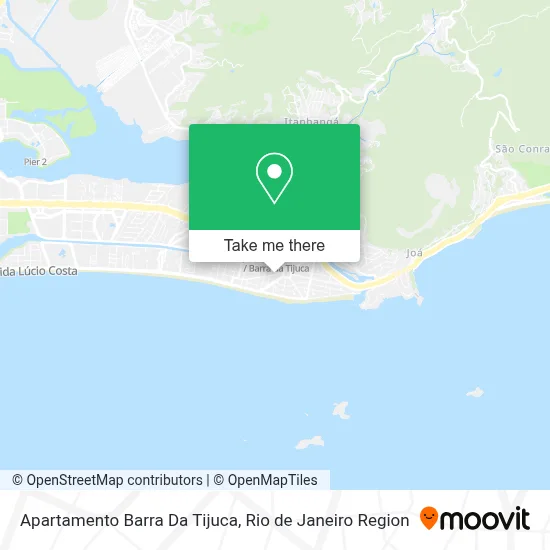 Apartamento Barra Da Tijuca map