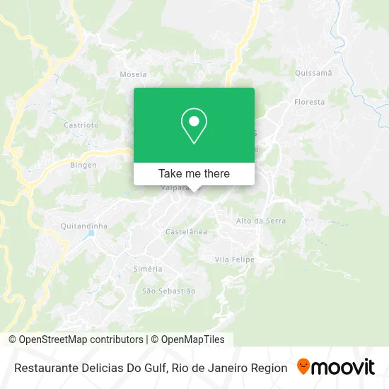 Restaurante Delicias Do Gulf map