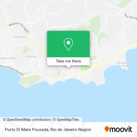 Porto Di Mare Pousada map