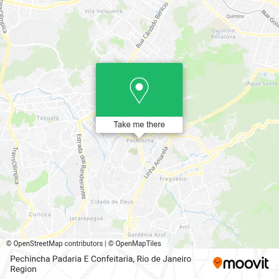 Pechincha Padaria E Confeitaria map