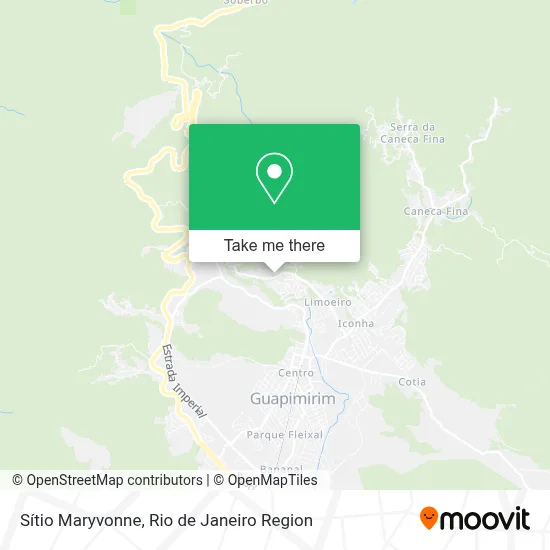 Sítio Maryvonne map