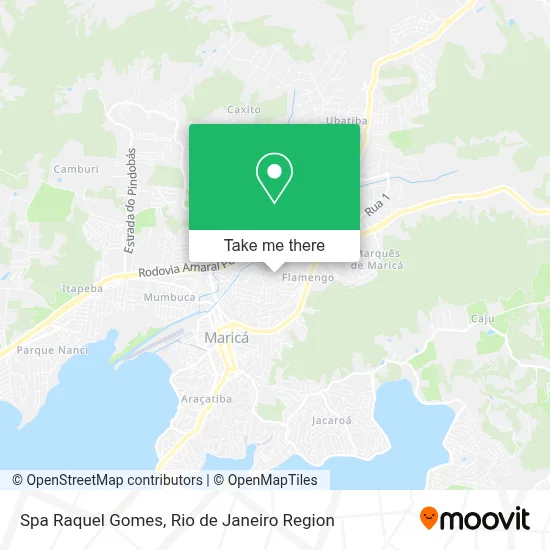 Spa Raquel Gomes map