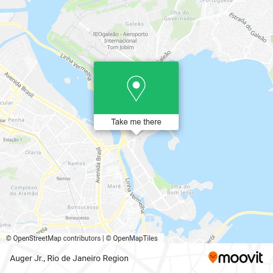 Auger Jr. map
