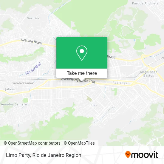 Limo Party map
