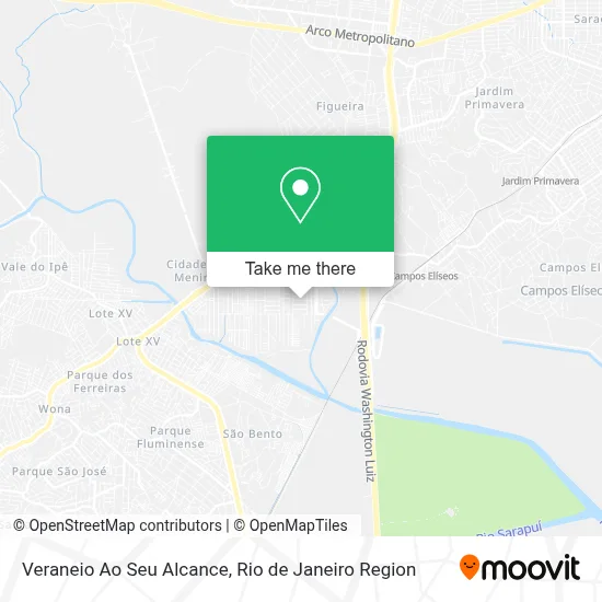 Veraneio Ao Seu Alcance map