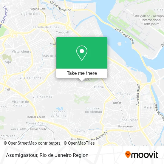 Asamigastour map