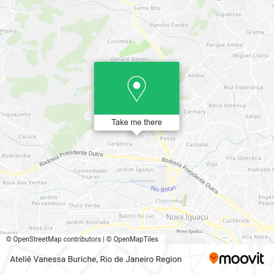 Ateliê Vanessa Buriche map
