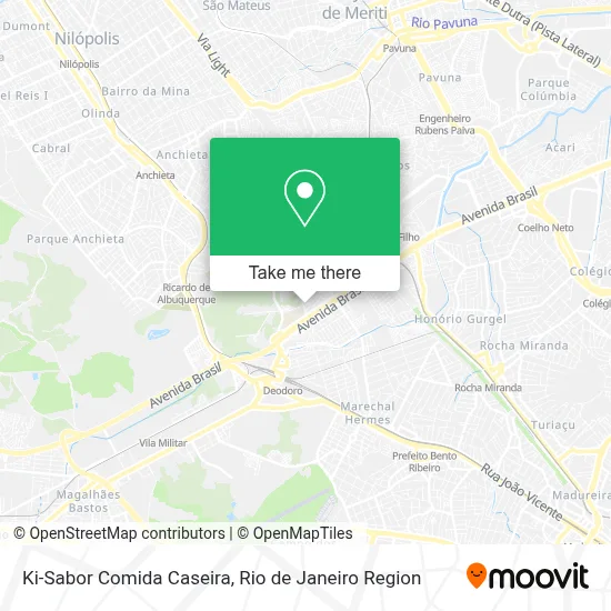 Ki-Sabor Comida Caseira map