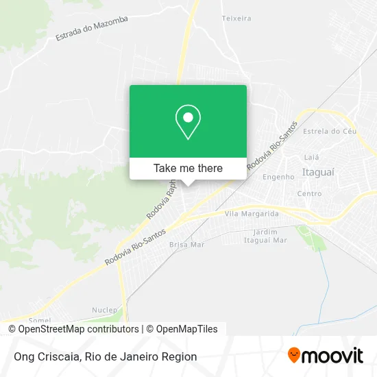 Ong Criscaia map