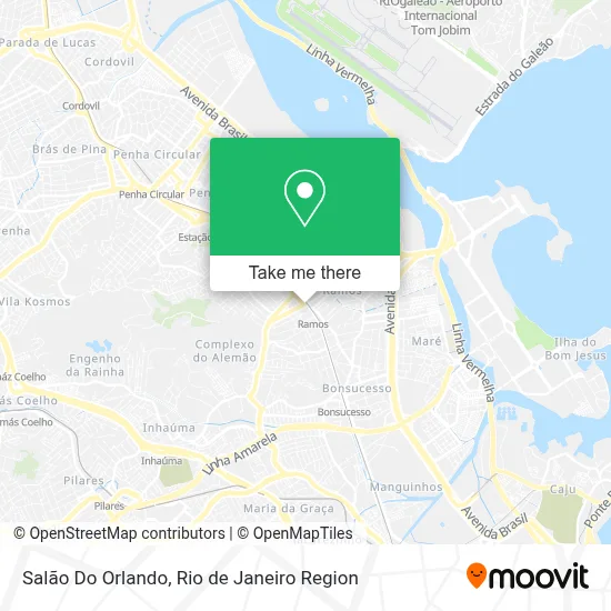Salão Do Orlando map