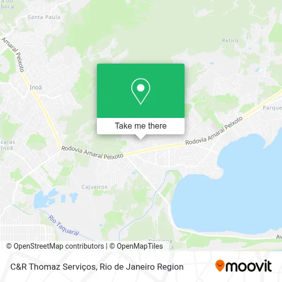 C&R Thomaz Serviços map