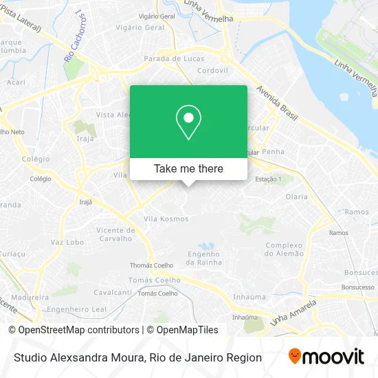 Studio Alexsandra Moura map