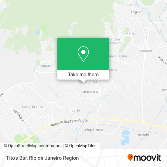 Tito's Bar map