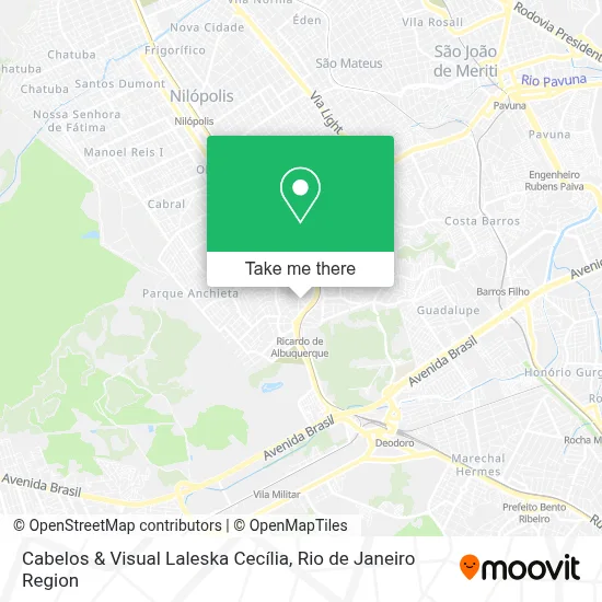 Cabelos & Visual Laleska Cecília map