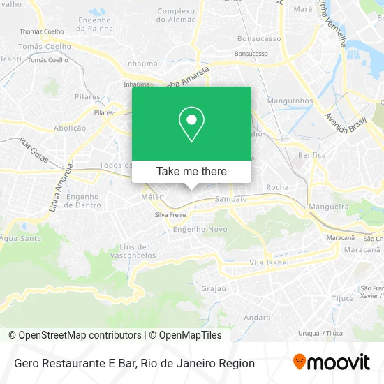 Gero Restaurante E Bar map