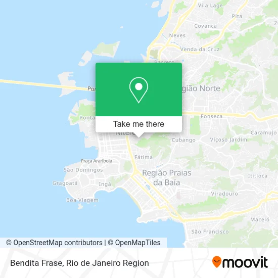 Bendita Frase map